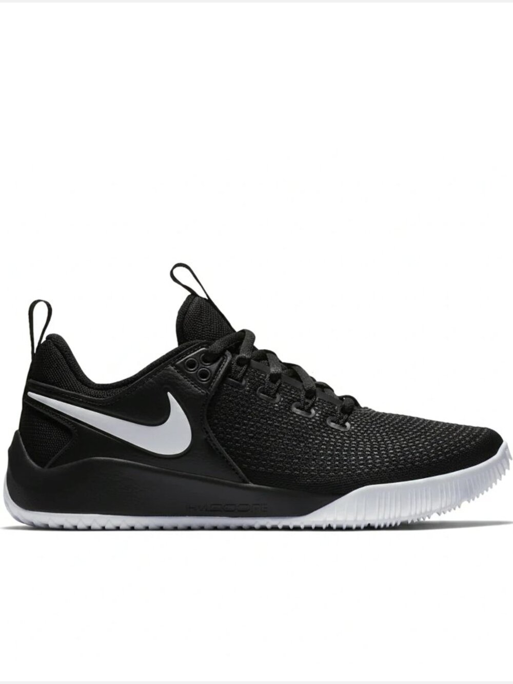 Nike Air Zoom HyperAce 2 Black & White Volleyball Sneakers Shoes Women US 11